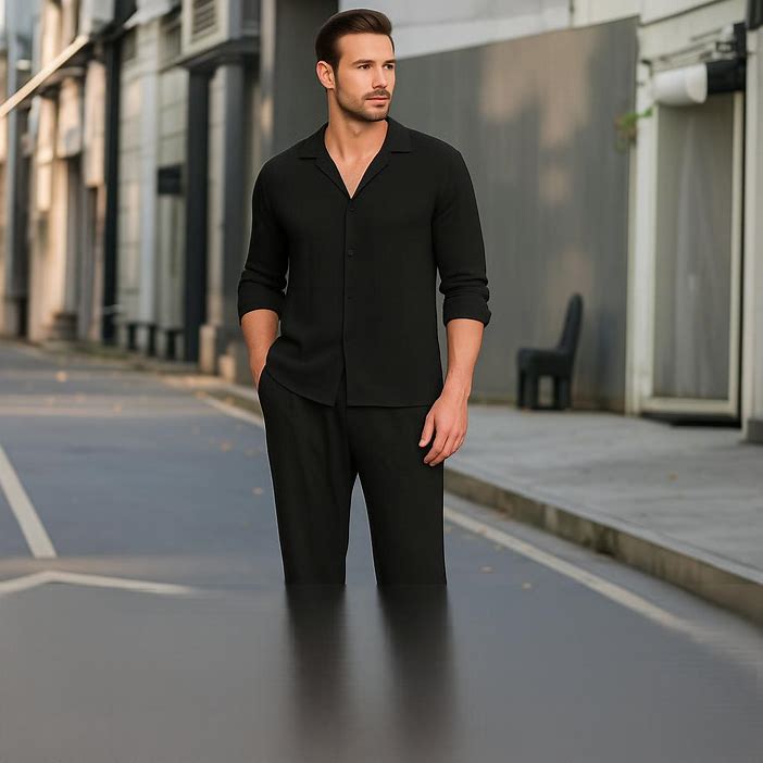 [1 KAUFEN, 2 BEKOMMEN] Premium Herren-Set Schwarz